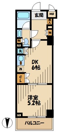 アルシオン生田サンクロールヒルズの物件間取画像